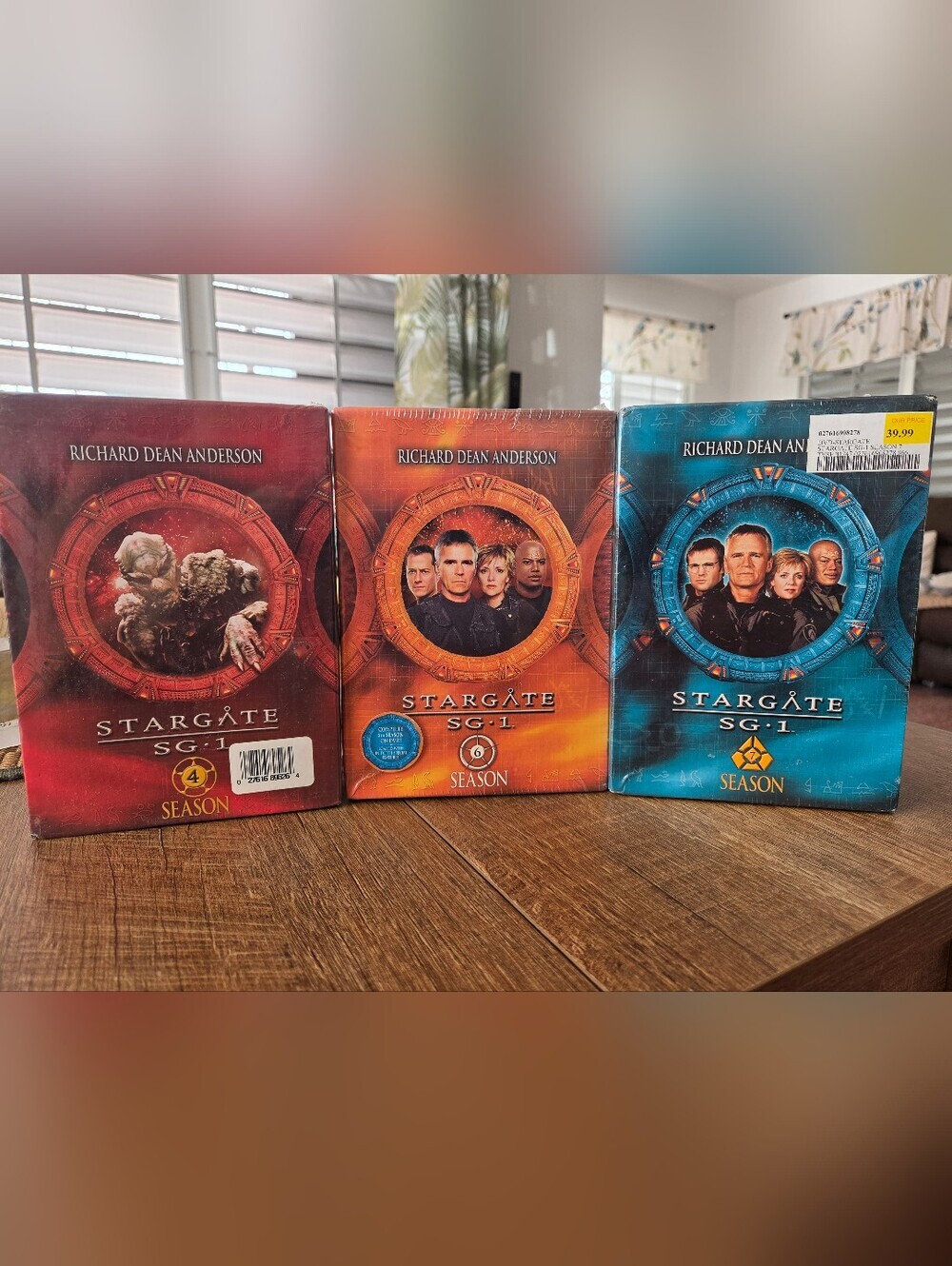 Stargate SG-1 Seasons 4 6 & 7 DVD Box Set Lot Factory Sealed New